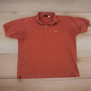 Patagonia Men’s XL Red Short Sleeve Polo Shirt | 100% Cotton | Great Condition